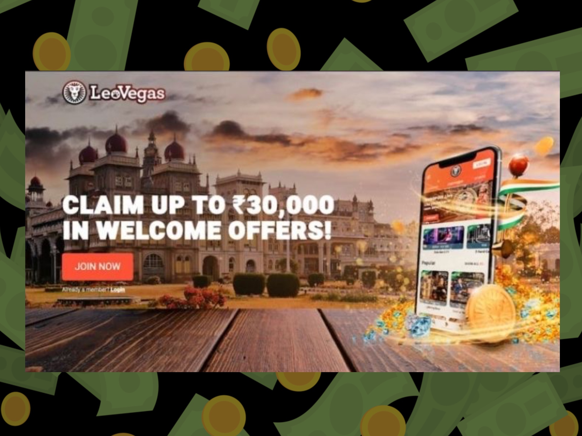 Sign up for these online casinos and get the best bonuses on gambling.