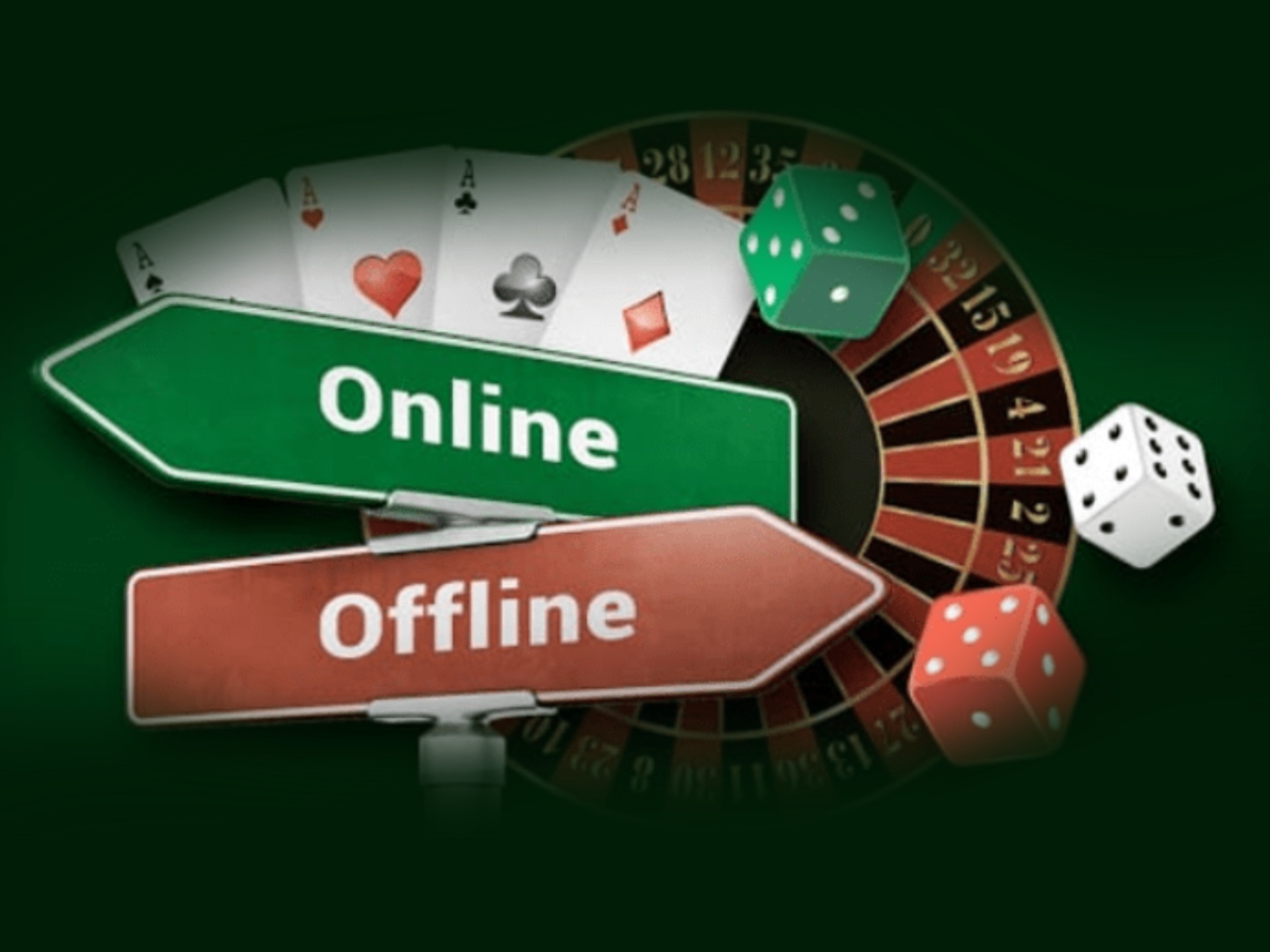 Online casino can give you almost the same emotions as offline gambling does.