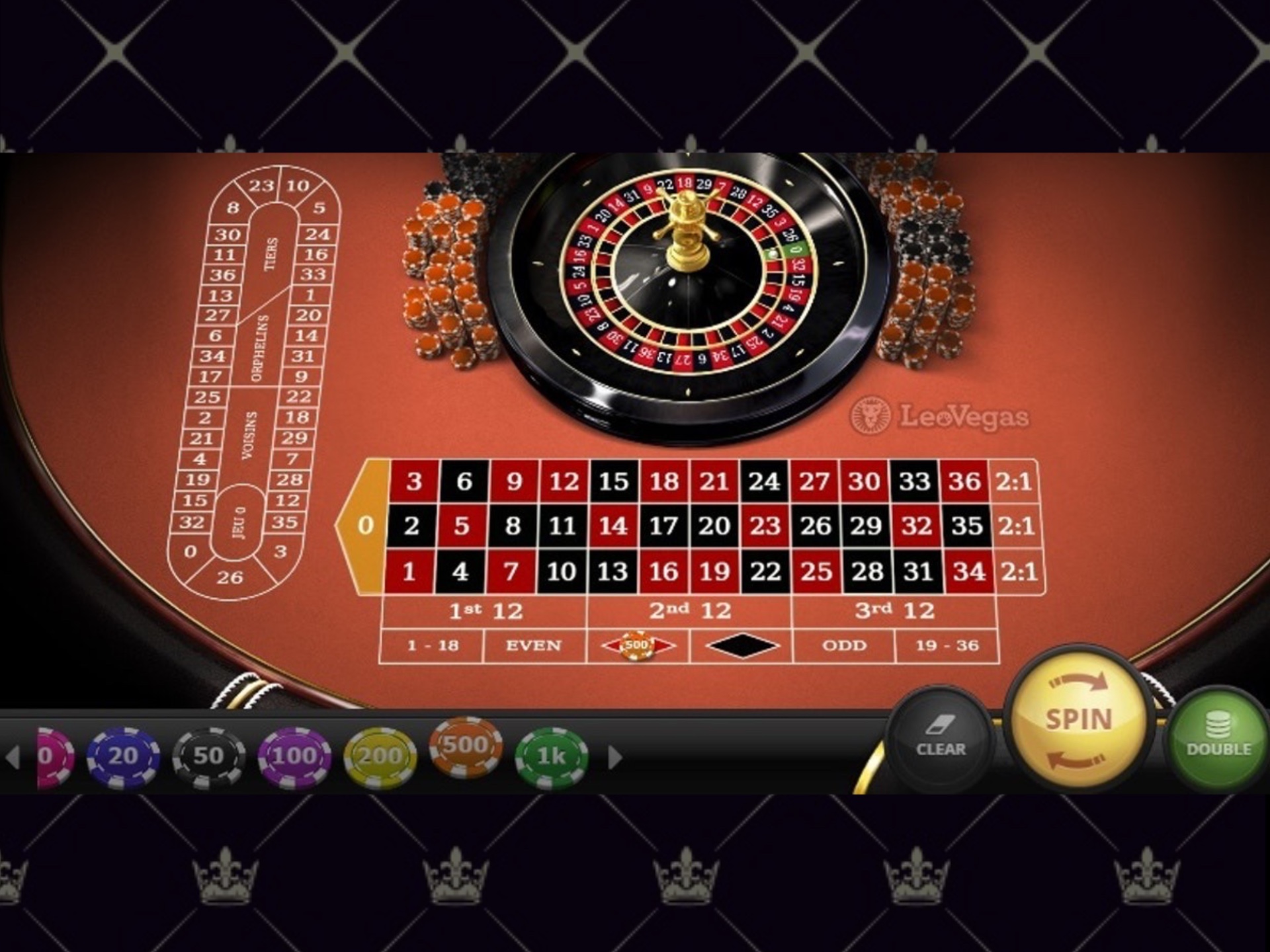 Play roulette at an online casino in India.