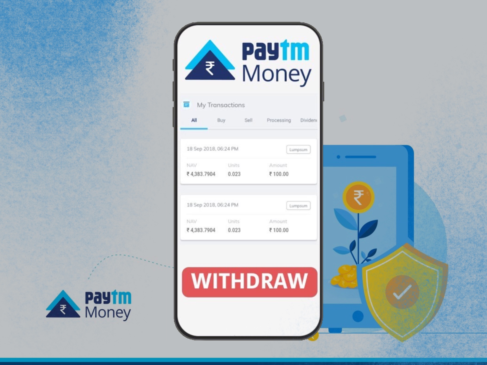 You can withdraw money with Paytm from the online casino.