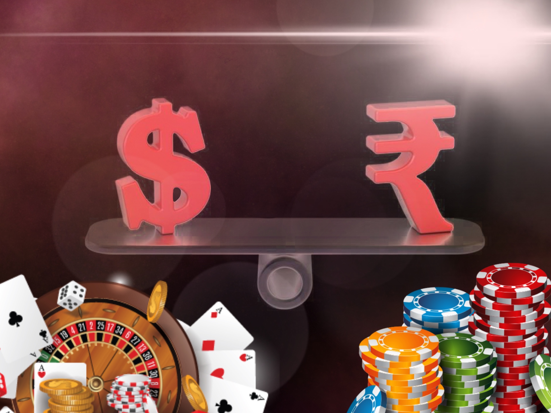 If you're gambling from India and have Indian banking accounts, then online casino in rupees will be convenient for you.