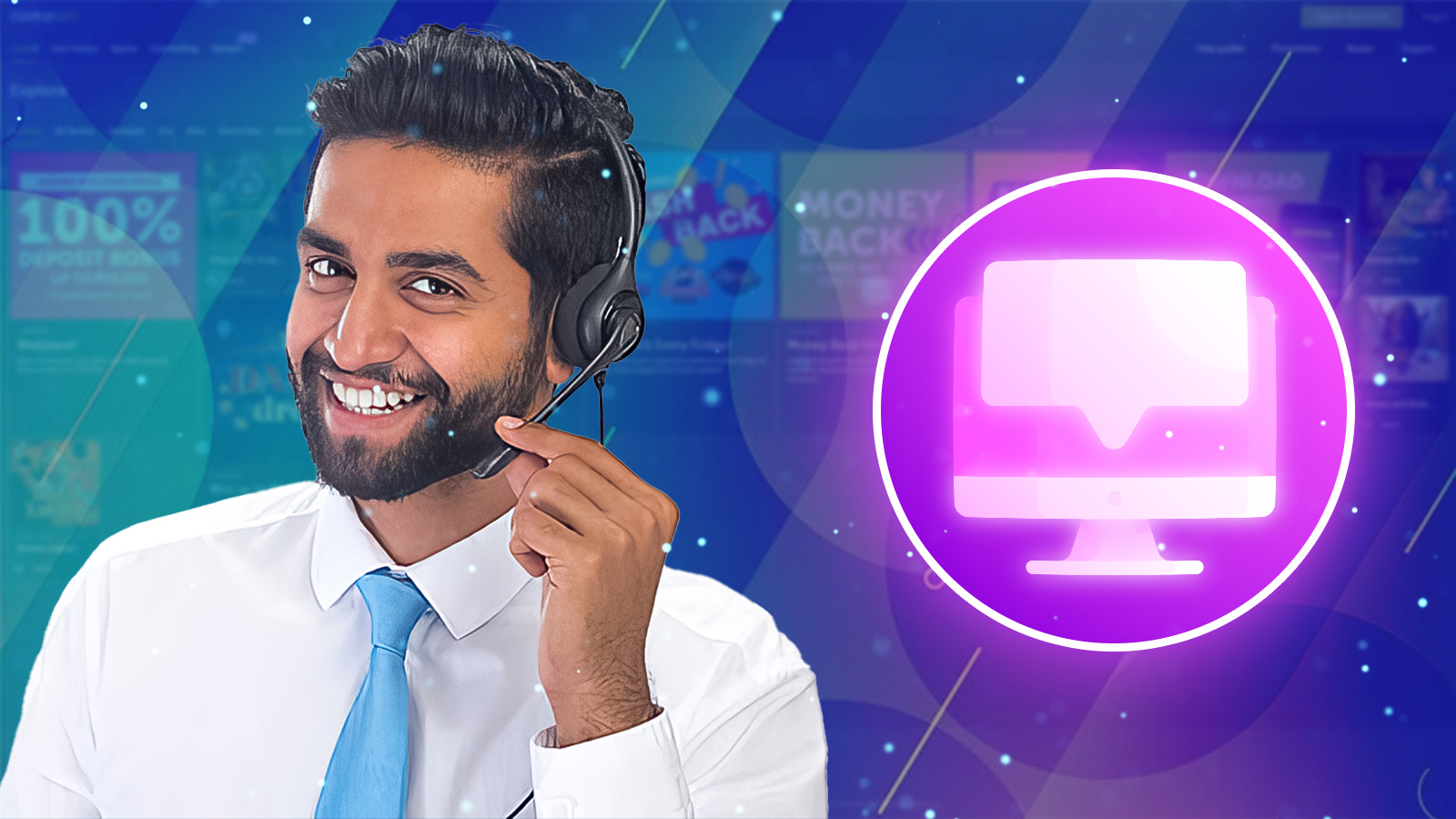 Comeon Casino customer support will help you with any problem within online casino.