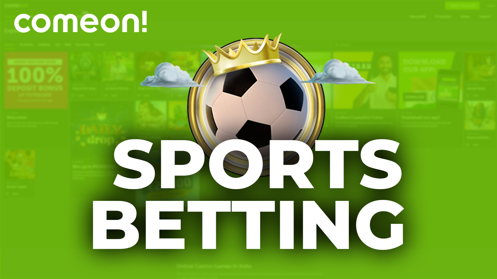 Place bets on IPL cricket evetns and try to win at Comeon.