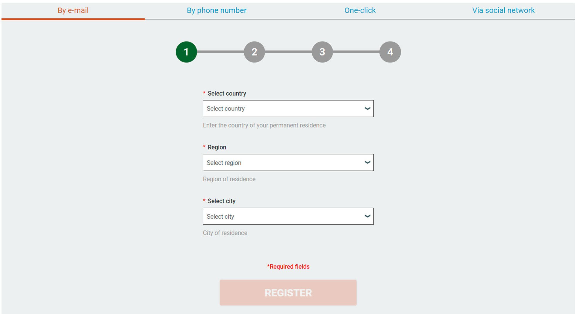 You can sign up for an online casino via browser version, pc or your mobile phone.