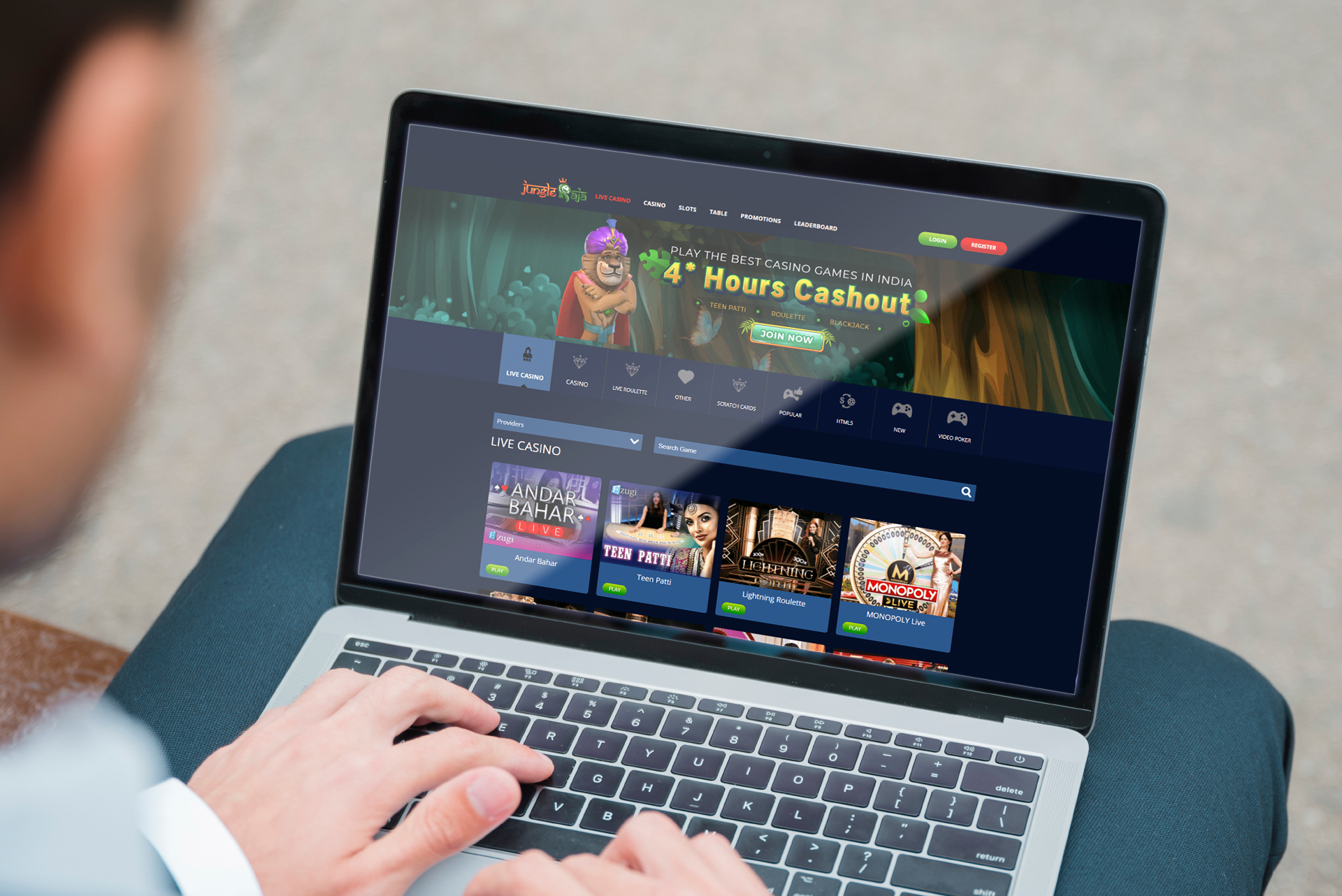 Andar Bahar is one of the most popular Indian casino games.