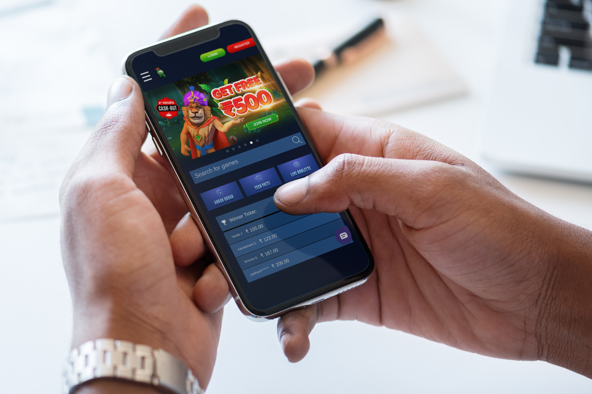 You can use the site instead application.