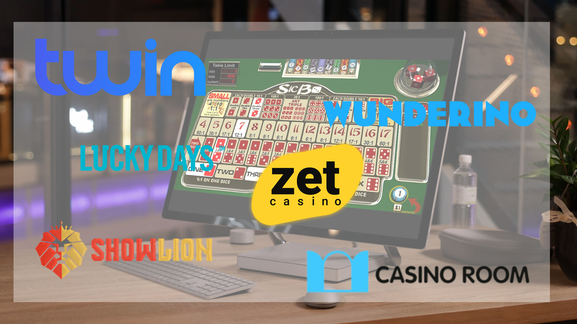 You should choose the best casino with Sic Bo games.