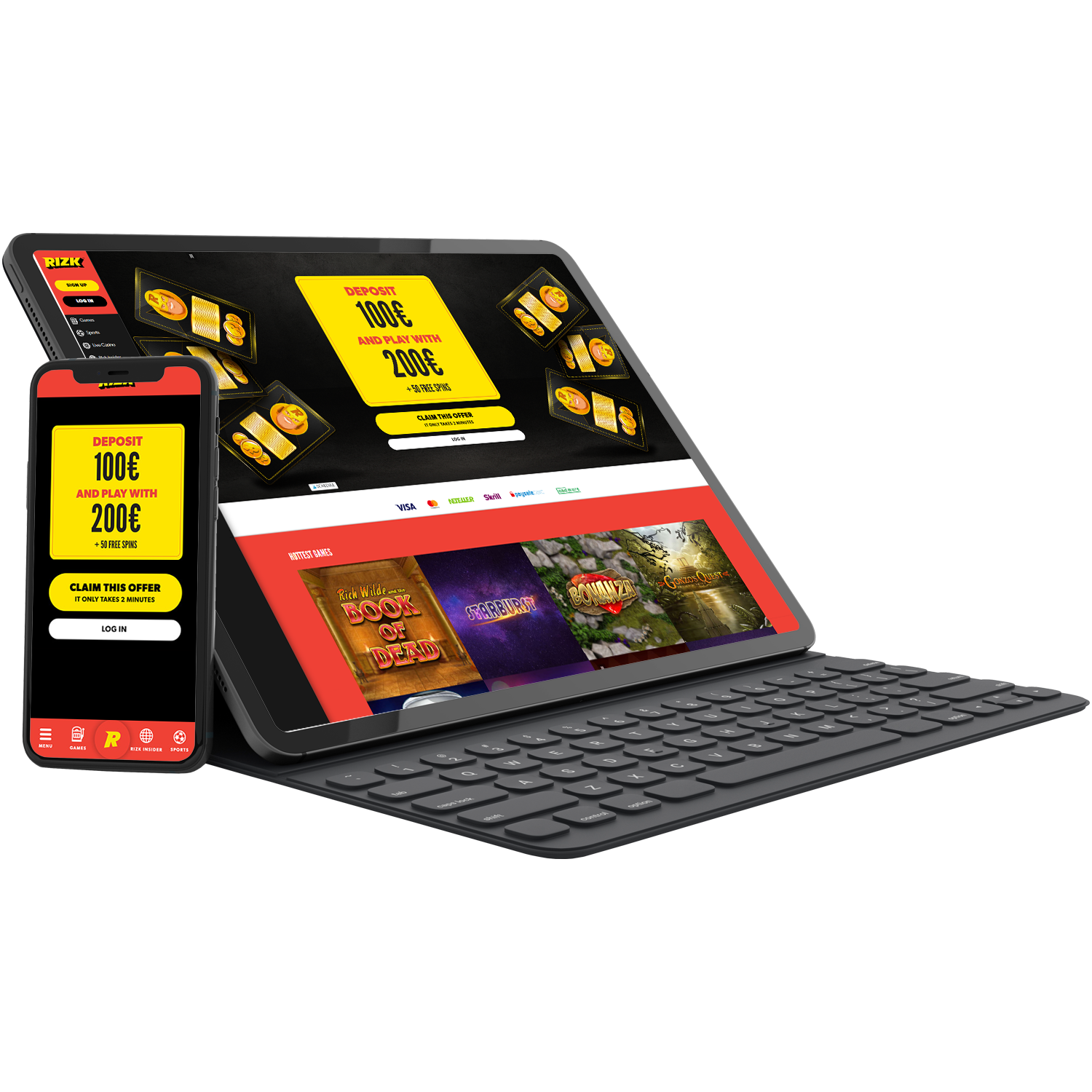 Rizk Casino is one of the leaders in European iGambling.