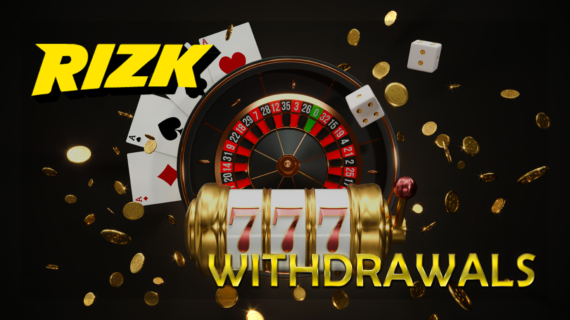 Use real documents and payment cards to receive money from Rizk.