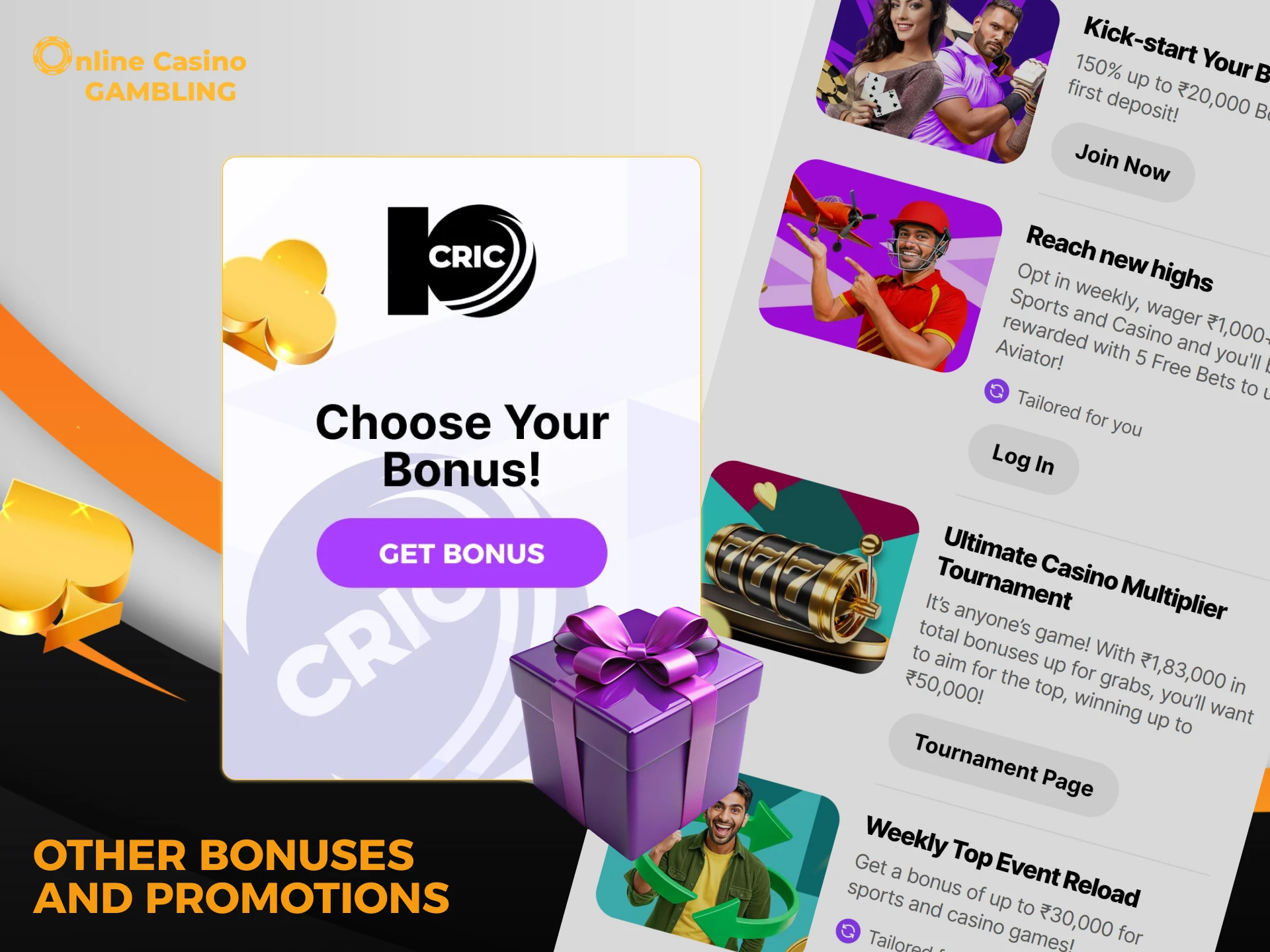 Learn more about other 10Cric bonuses.