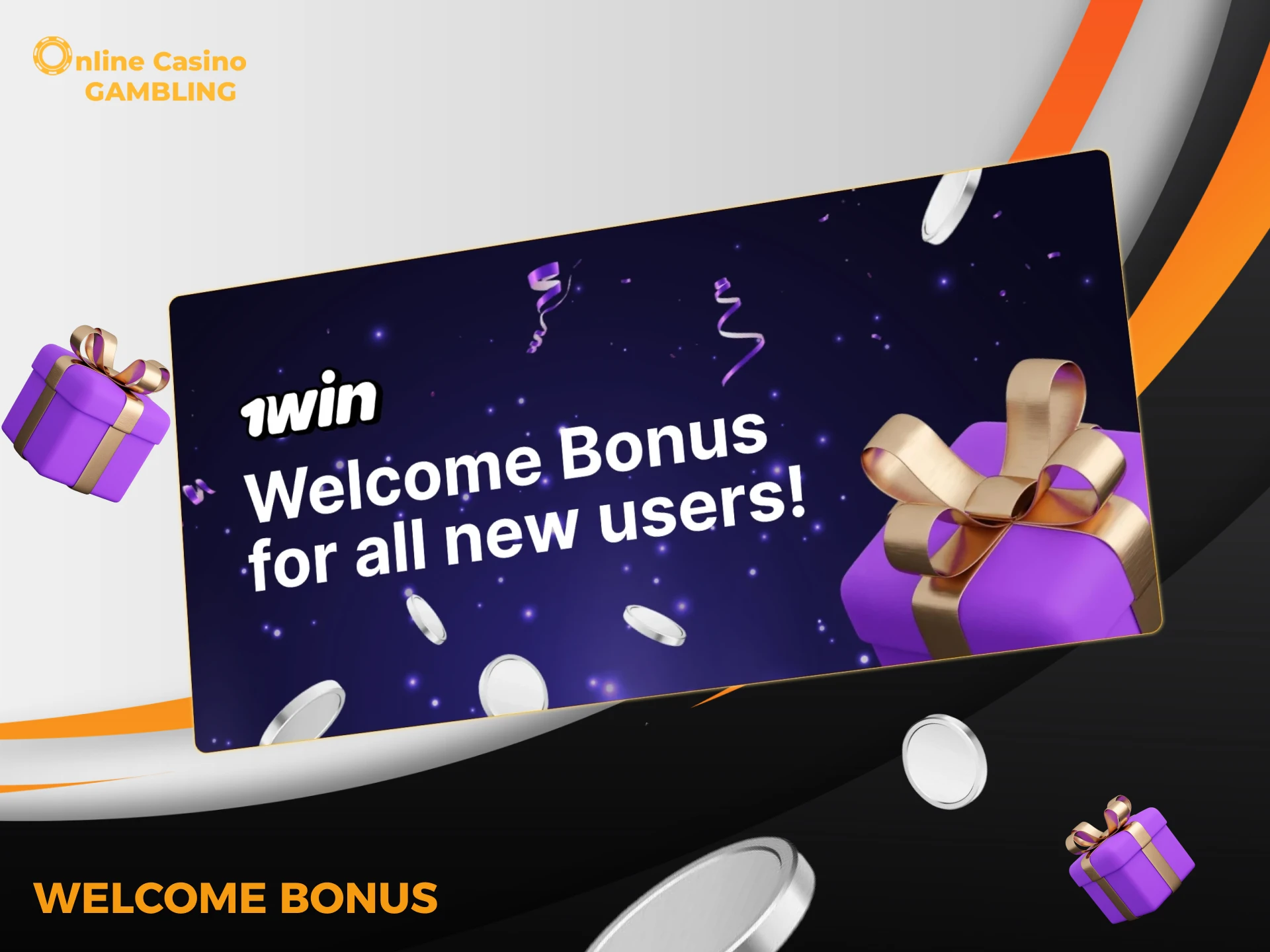 More information for new players about the 1win welcome bonus.