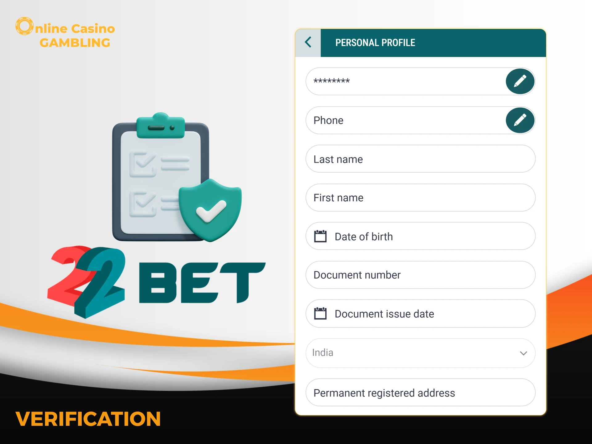 Verifying your account is very important for security.