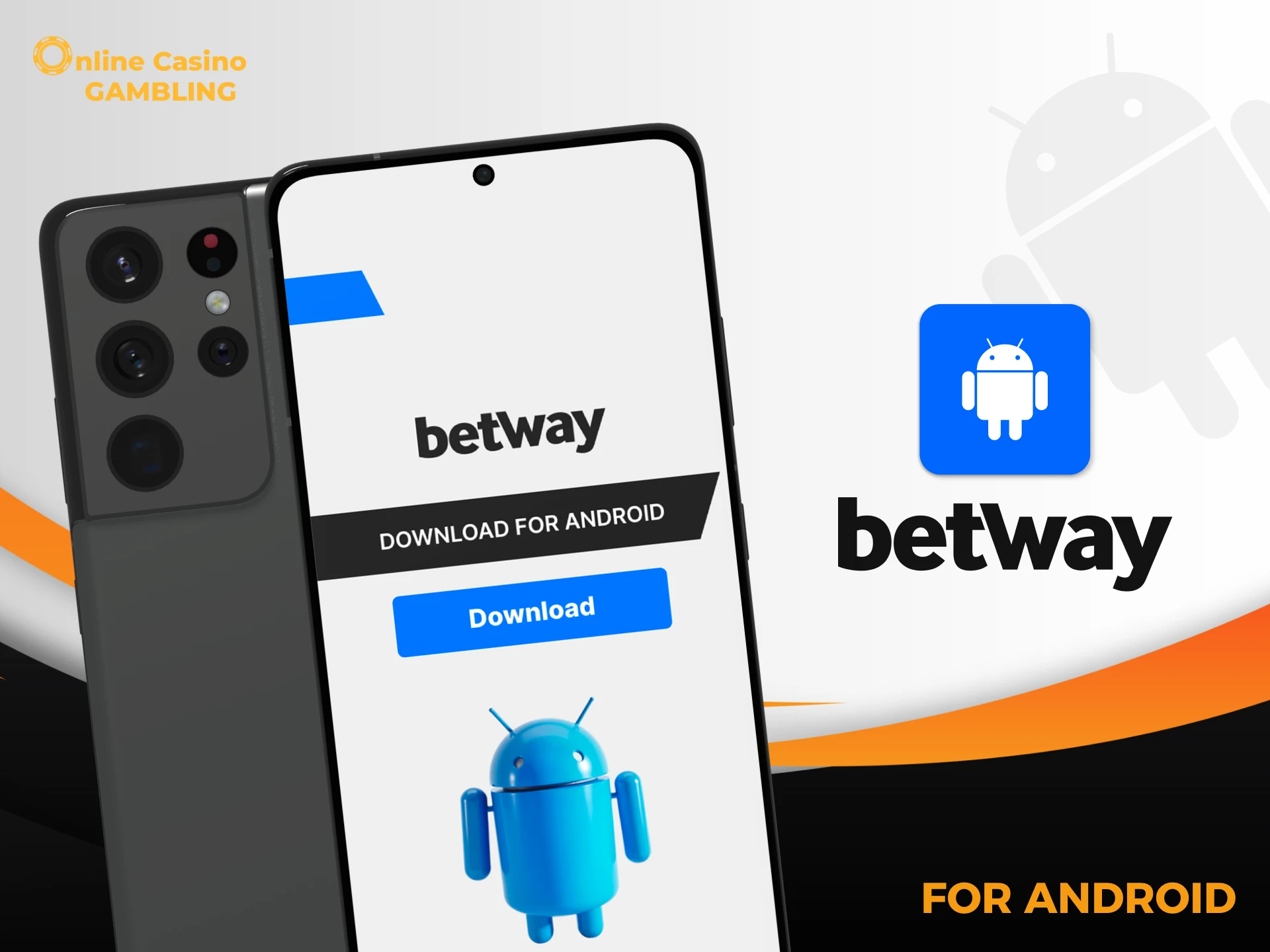Follow these simple steps and install the Betway app on your Android device.