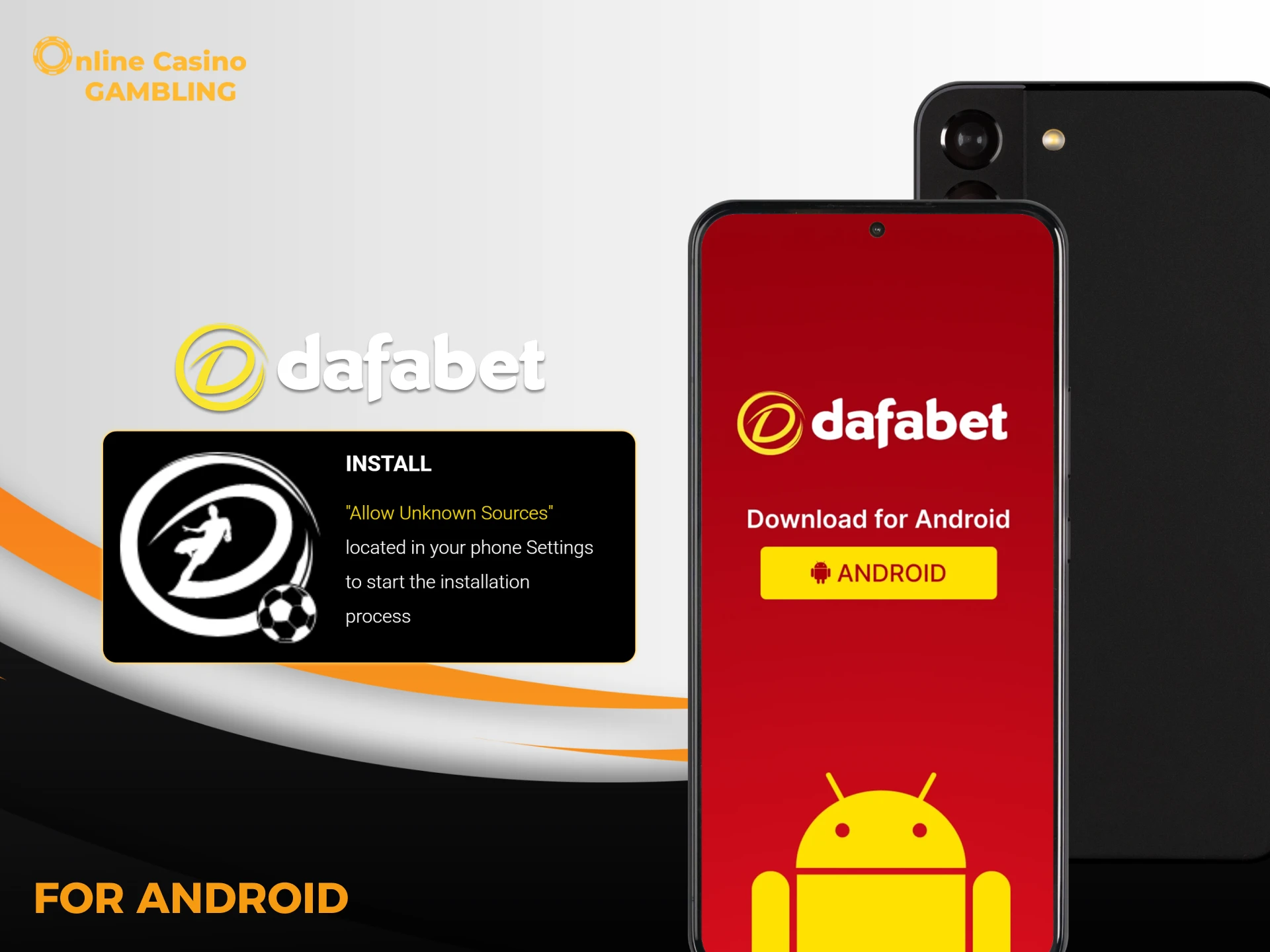Easy download of the Dafabet app for Android.