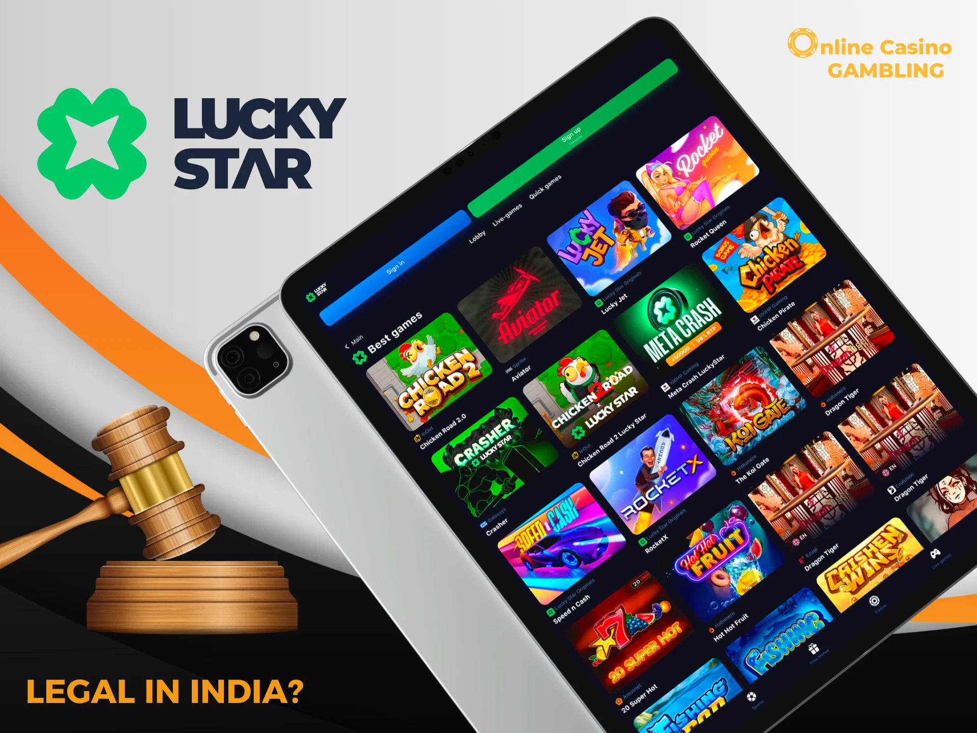 Lucky Star Casino is licensed by the Curacao Gaming Control Board.