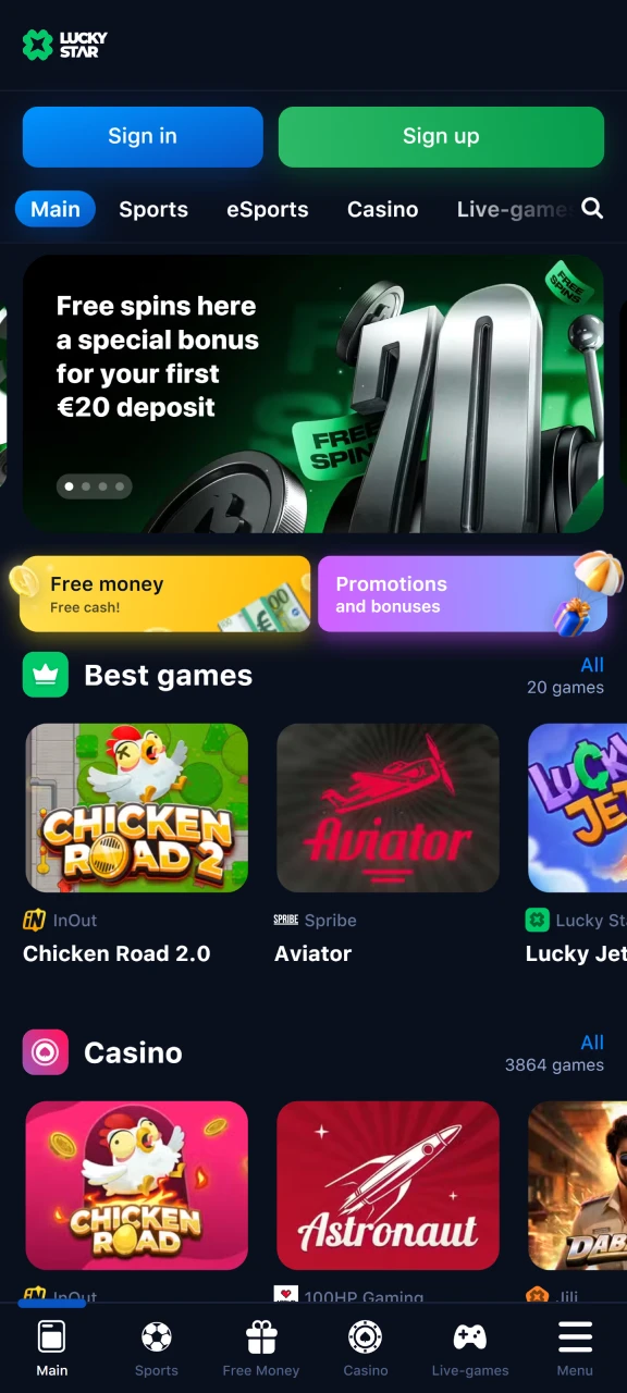 Visit the official Lucky Star website.