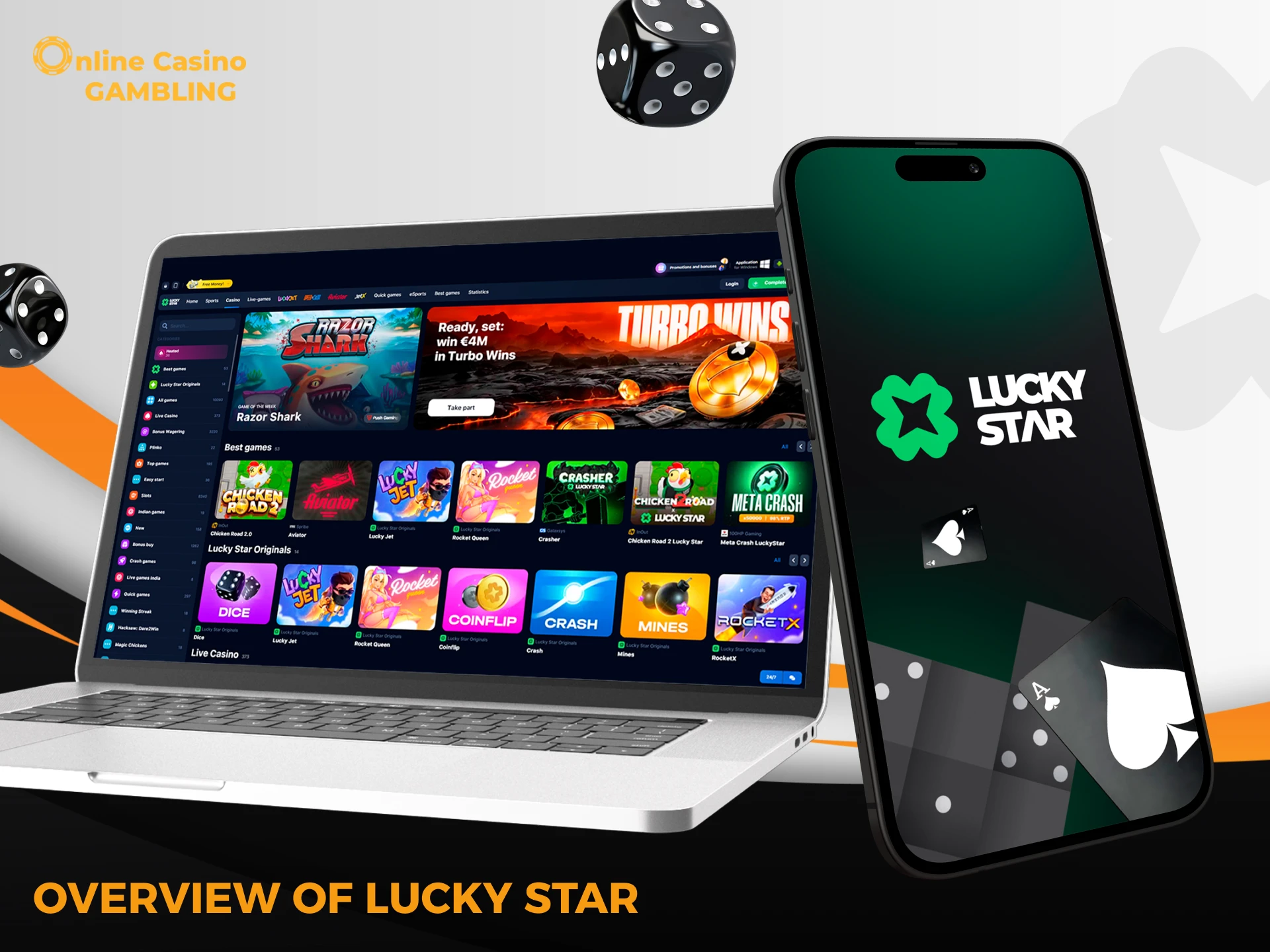A more detailed review of Lucky Star Casino in India.