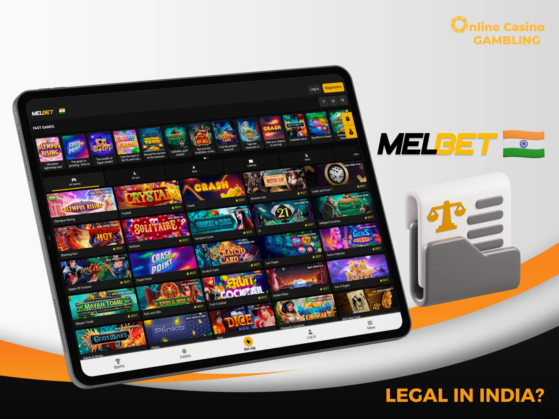 Learn about the legality of Melbet Casino in India.