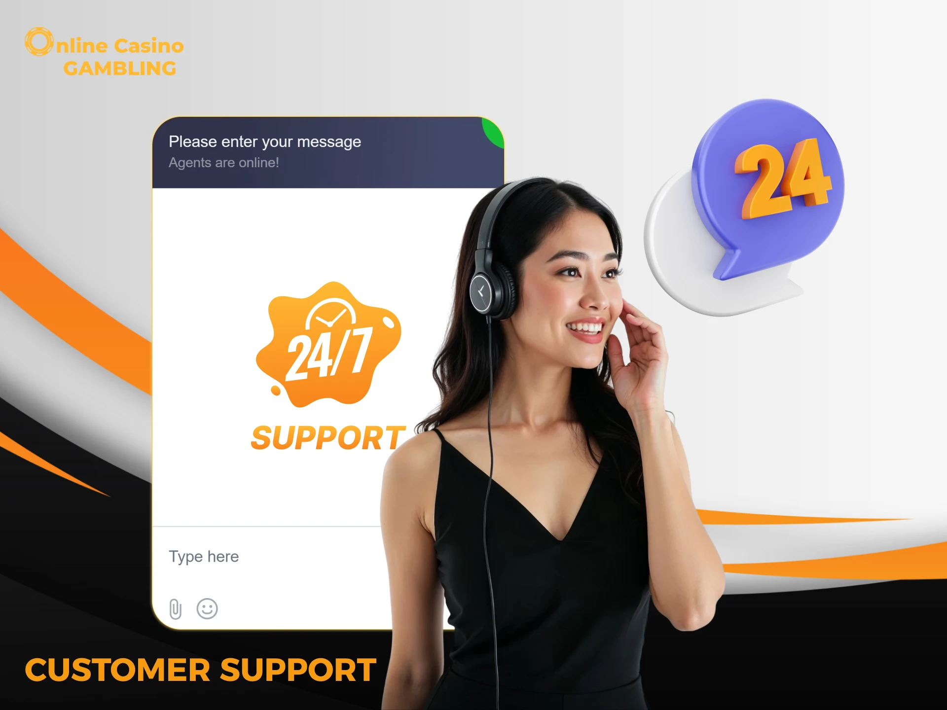 A good customer support service is a sign of a good casino.