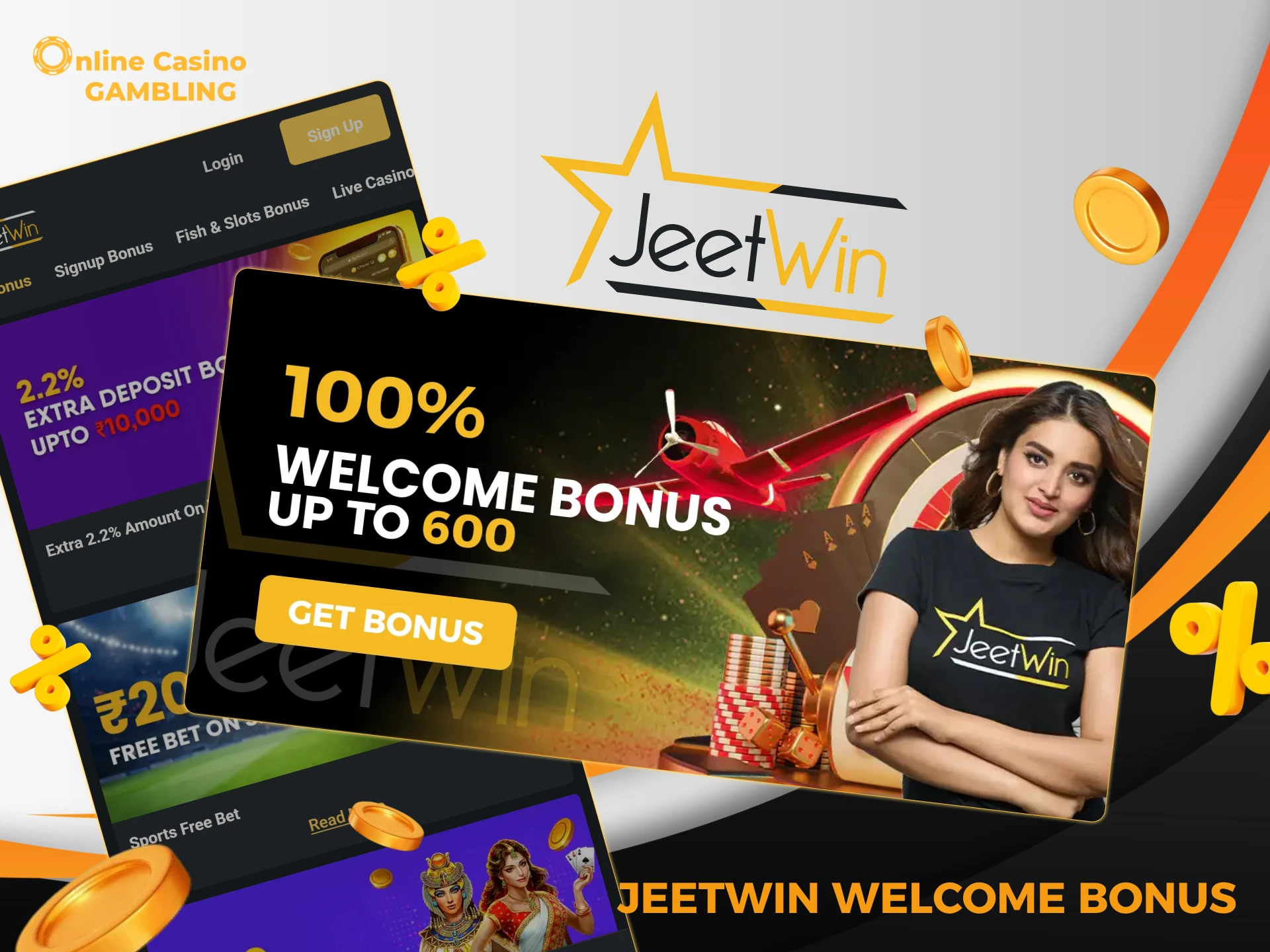 Jeetwin is a popular real money casino in India.