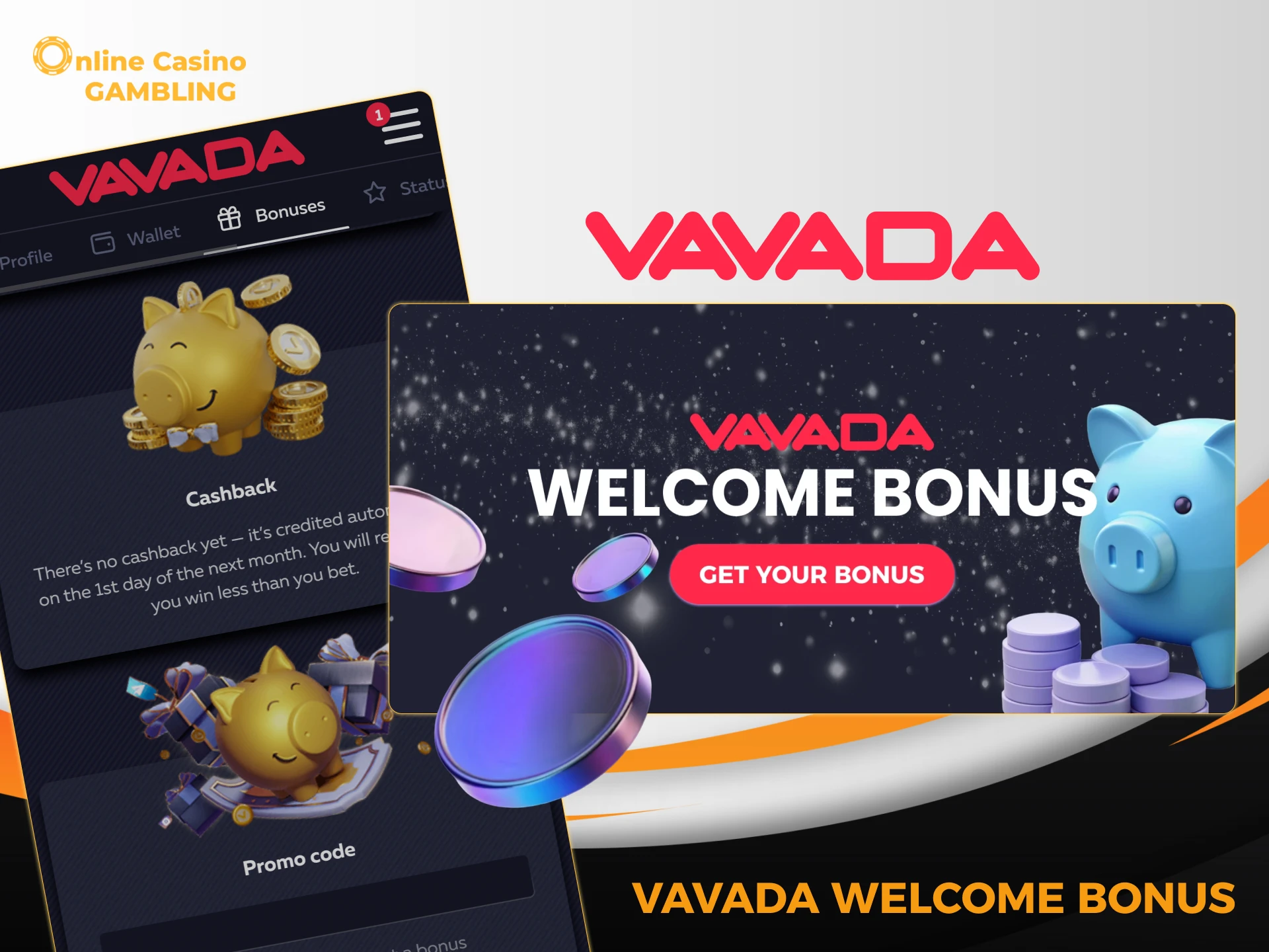 Vavada offers welcome bonuses to new players from India.