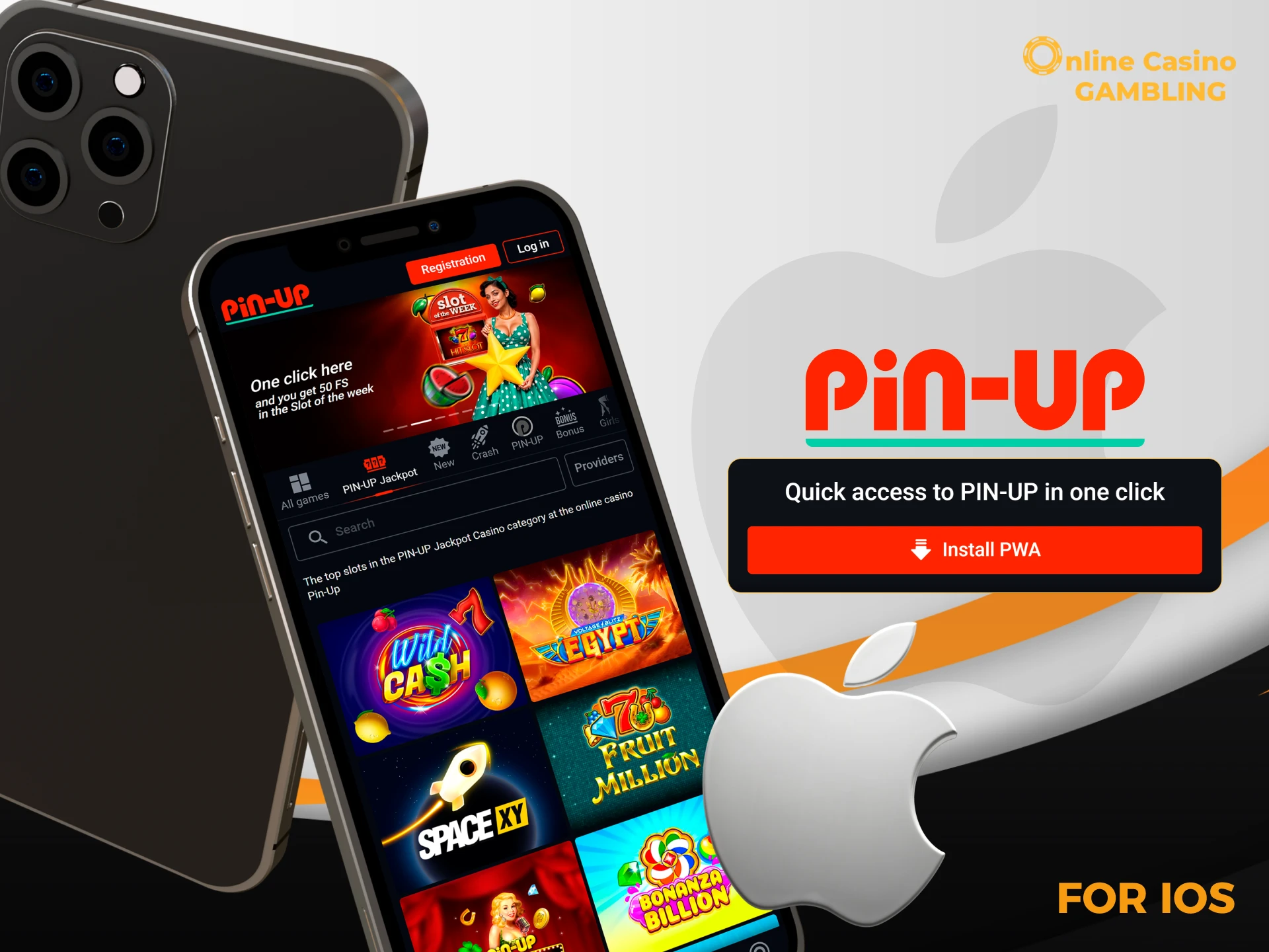 Follow these simple steps and you can easily download Pin-Up on iOS.