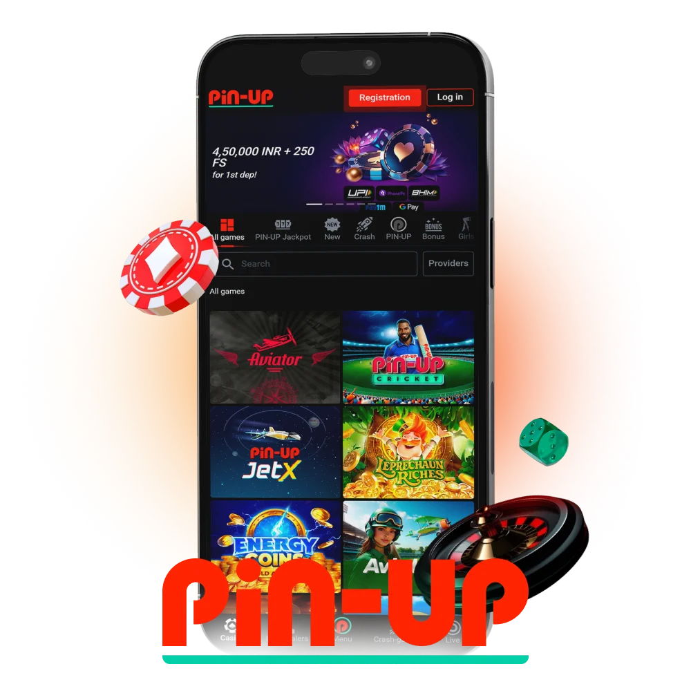 All about Pin-Up Casino in India.