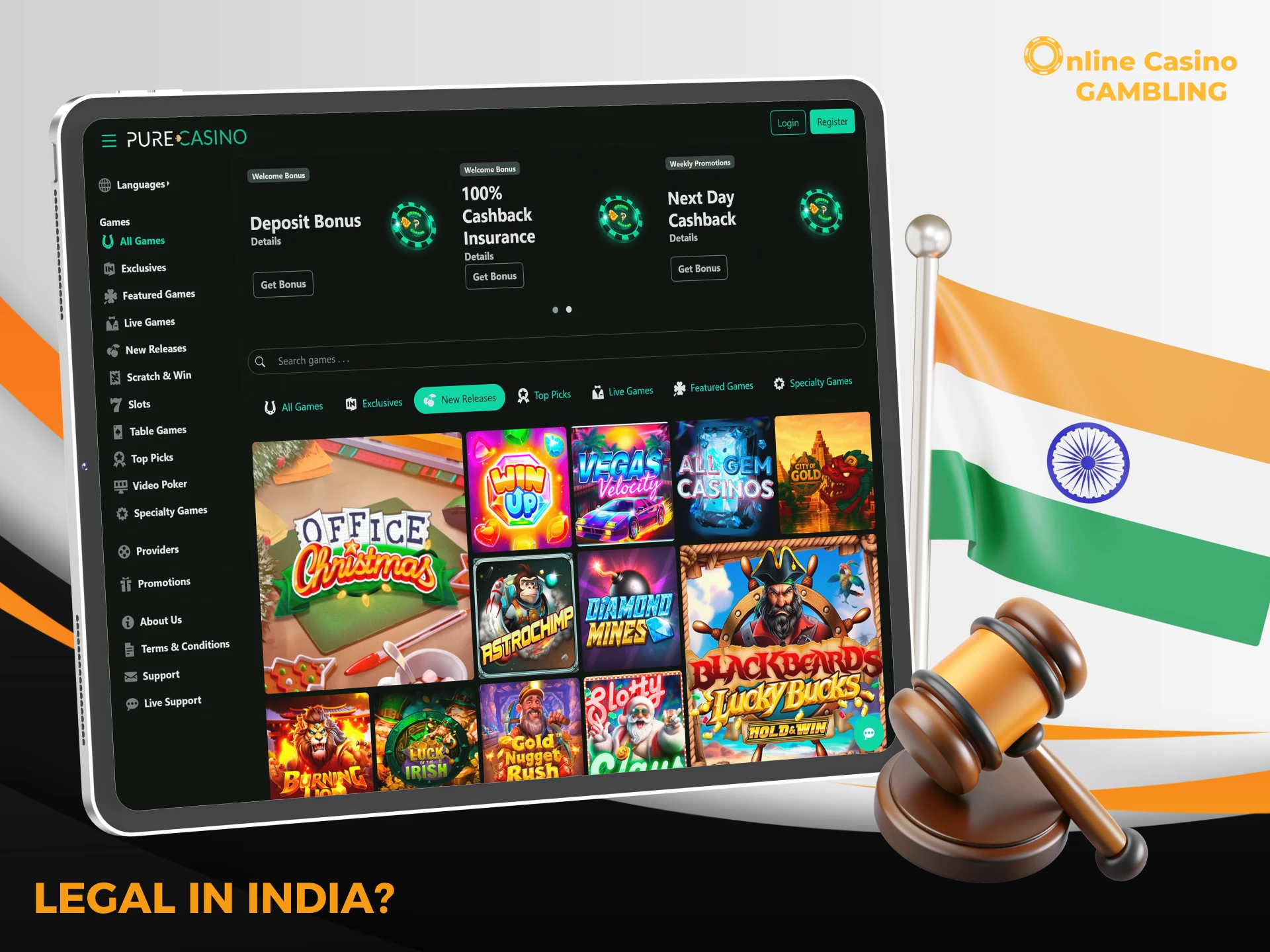 Everything about the Pure Casino license in India.