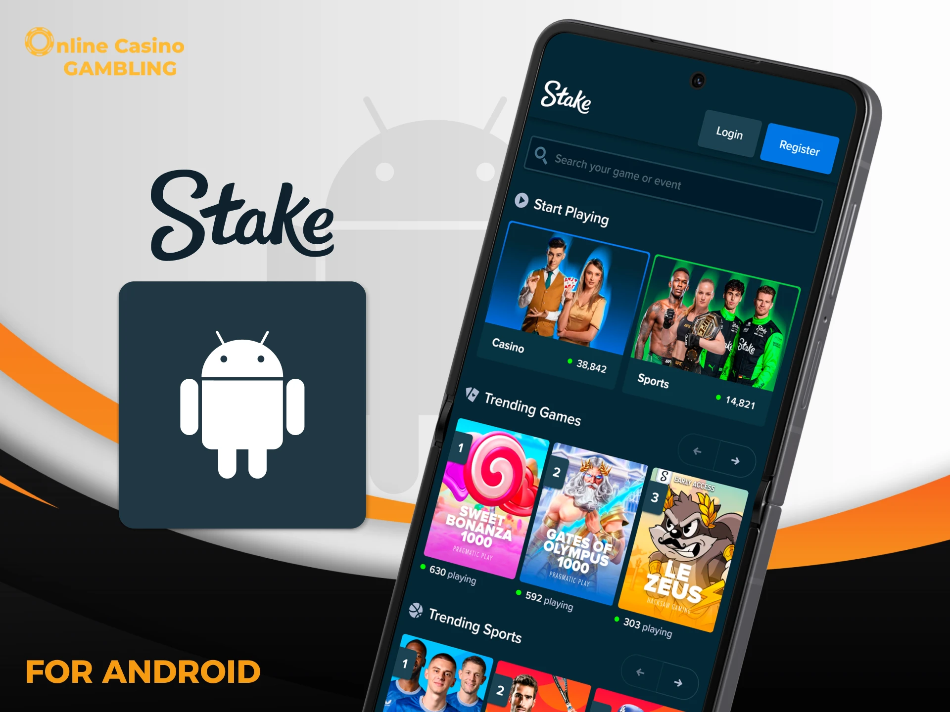 Follow these simple steps and you can download Stake on your Android device.