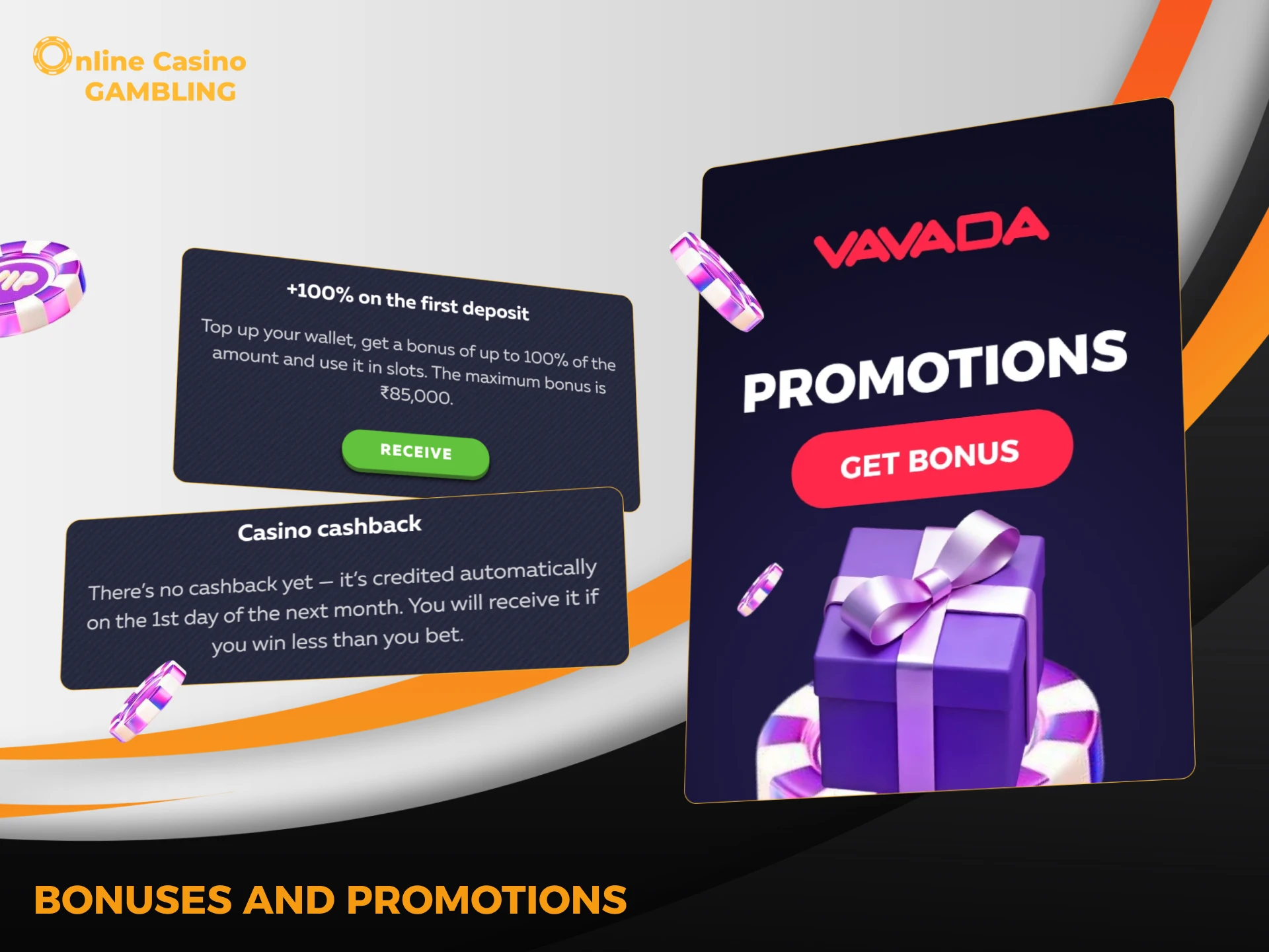 Other bonuses and promotions at Vavada Casino.