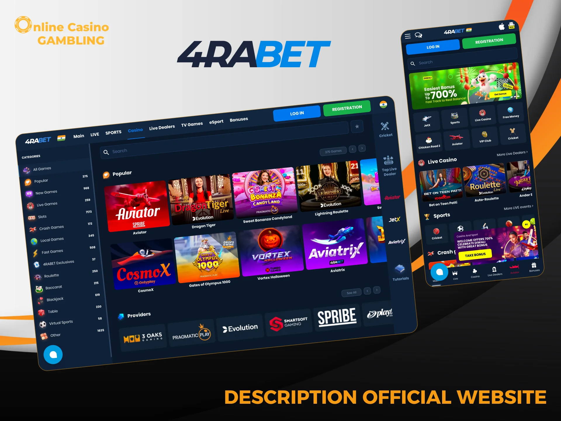 Explore the official 4Rabet website with live scores, bonuses, and fast navigation.
