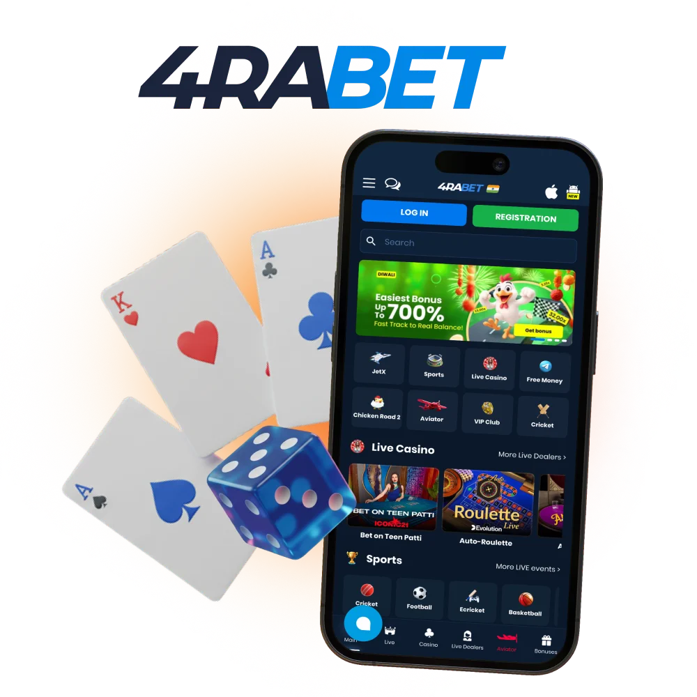 Explore 4Rabet’s licensed casino and betting platform for Indian players.