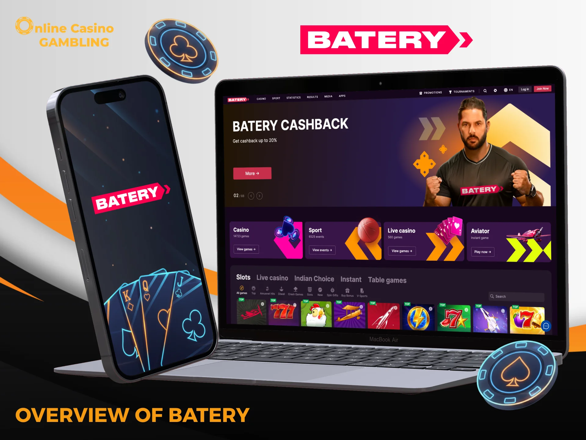 Enjoy quick payments, multilingual support, and local promotions at Batery.