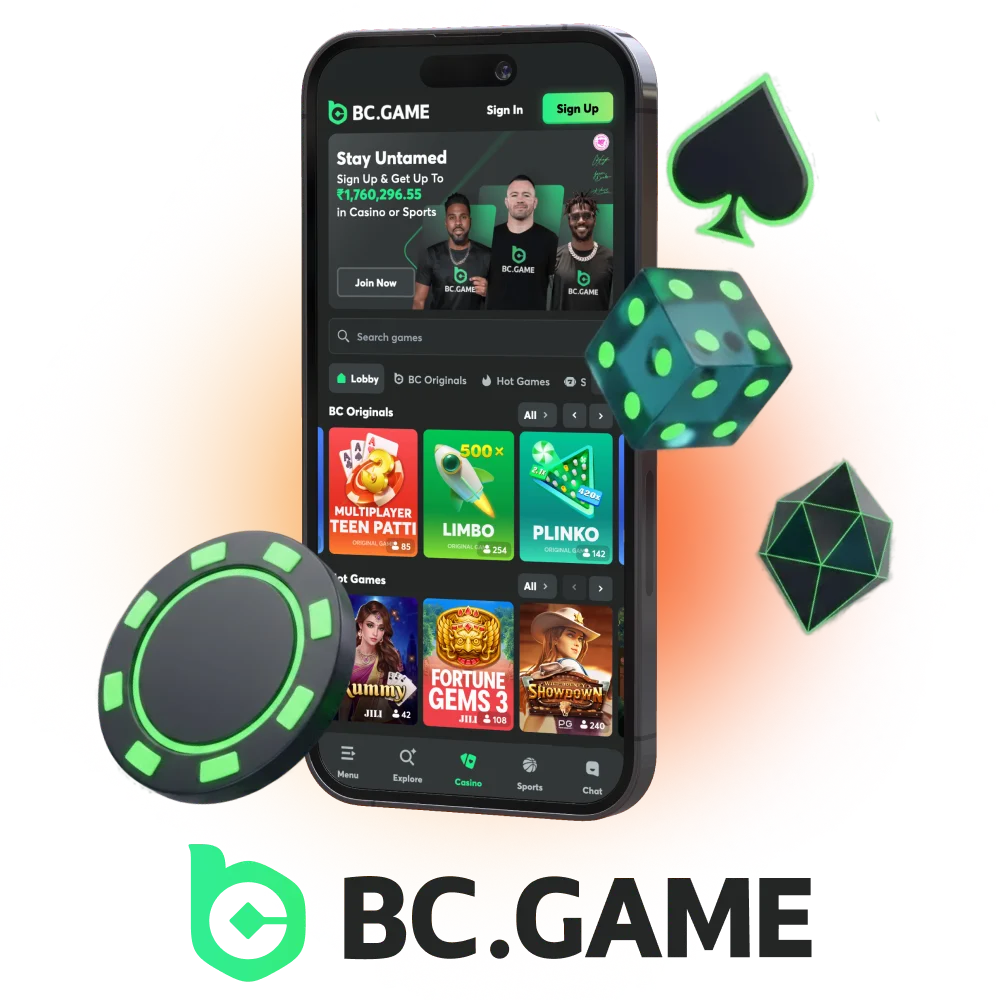 Explore casino and sports at BC Game with your welcome bonus.