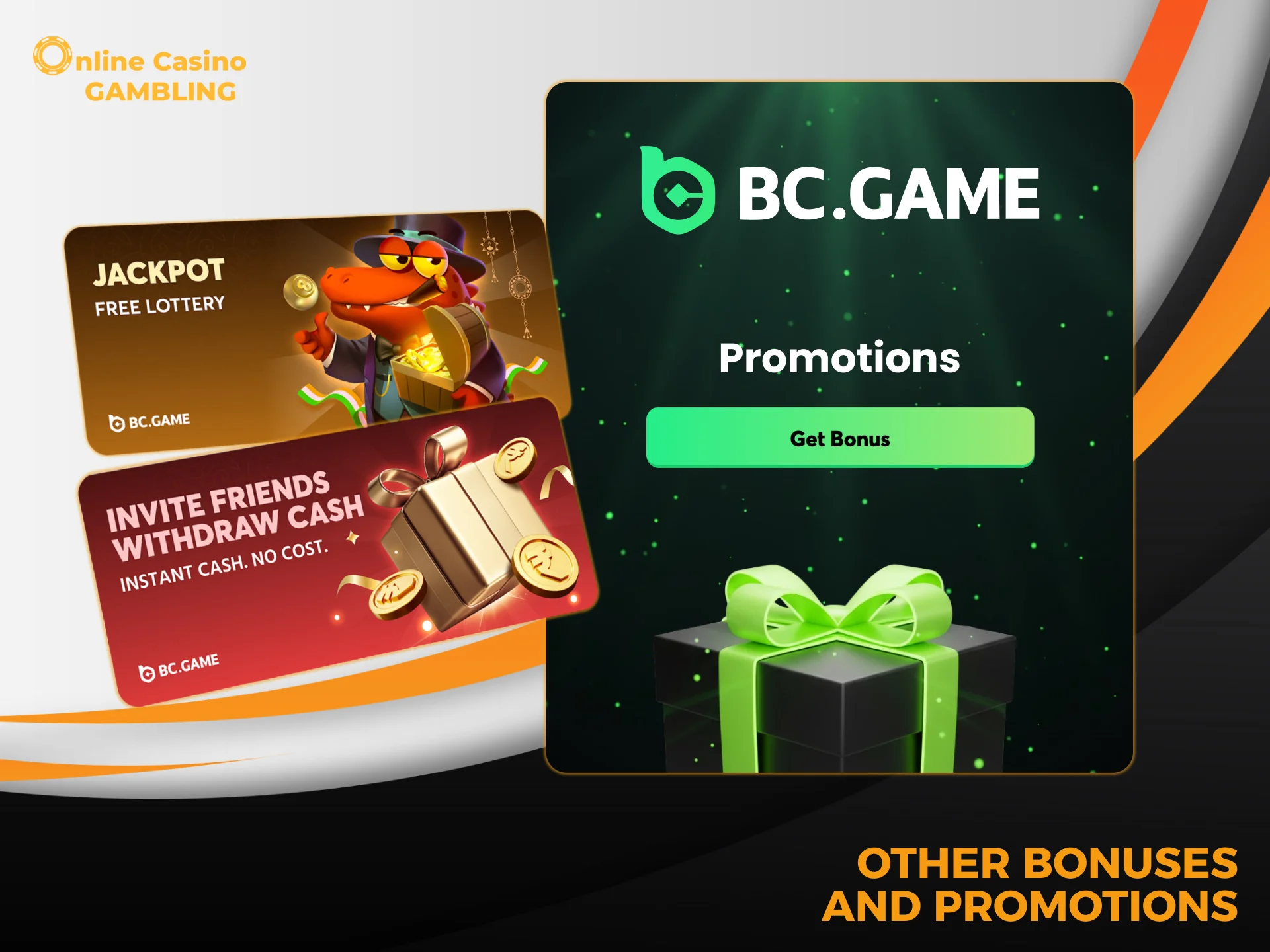 Claim daily contests and cashback rewards at BC Game.