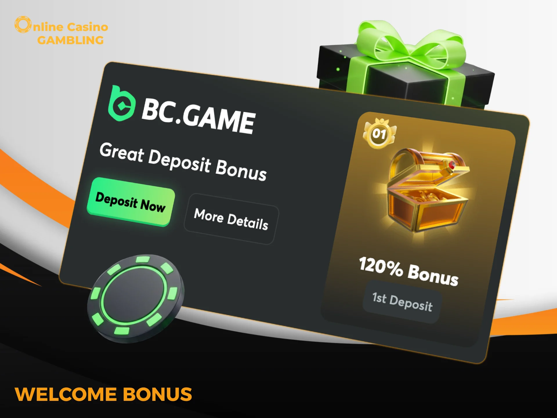 Get BC Game casino and sports bonuses for your first deposit.