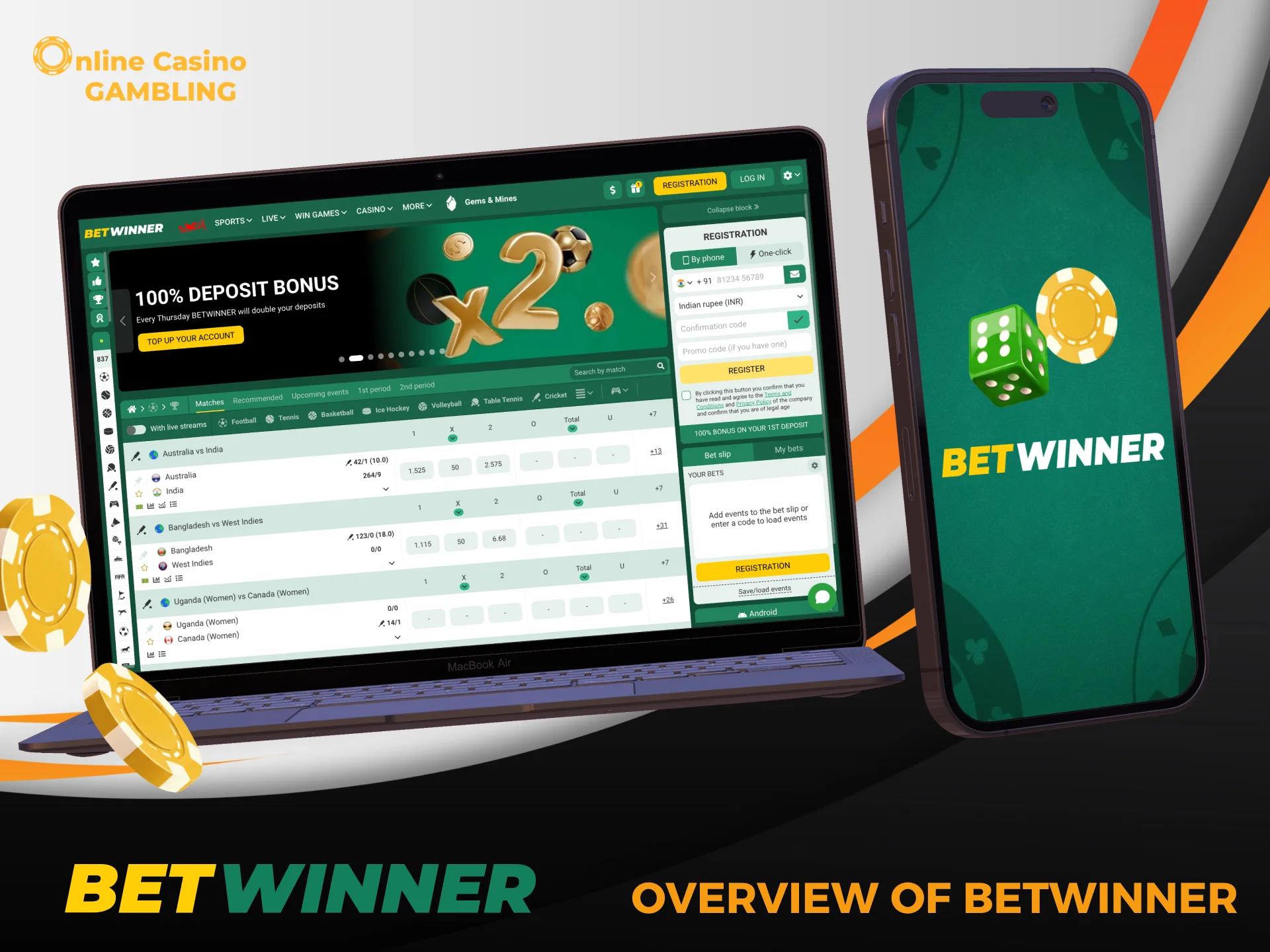 Discover Betwinner’s massive game library and local payment options in India.